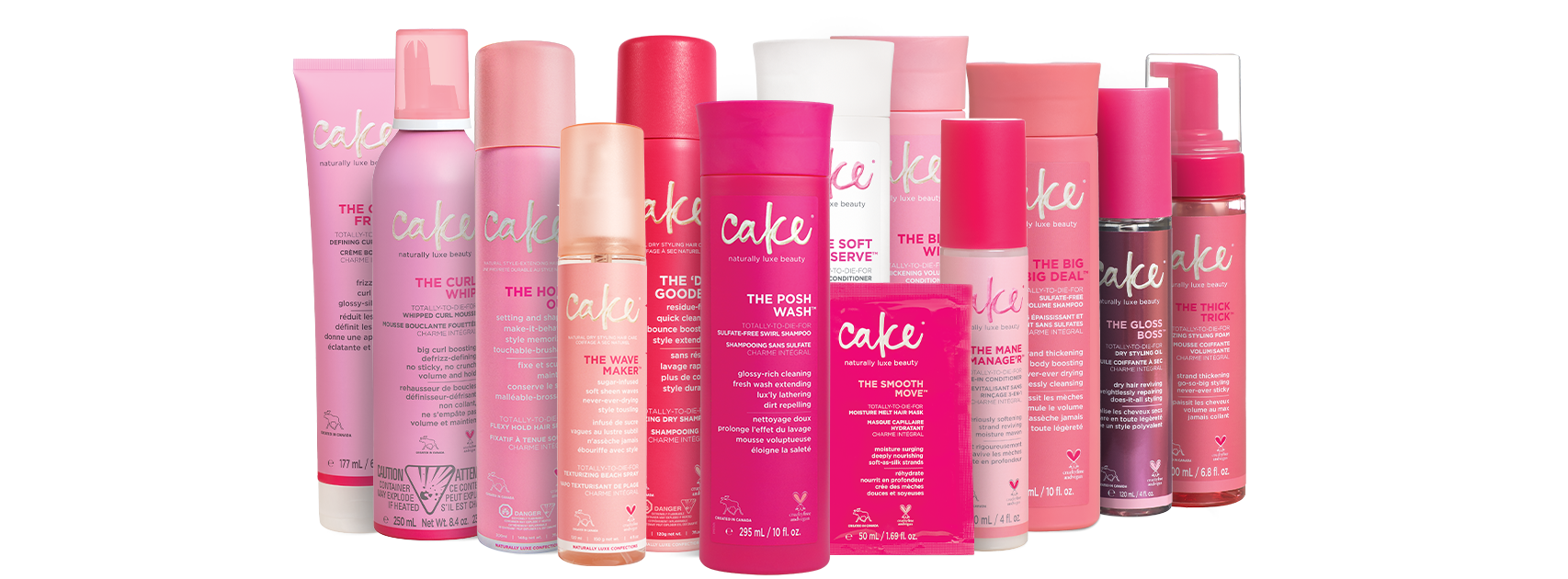 Iconic Naturaly Luxe Canadian Cake Beauty Hair Products are coming to
