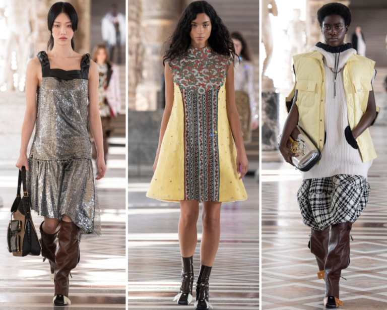 Louis Vuitton closed first audience-free Paris fashion week in Louvre ...